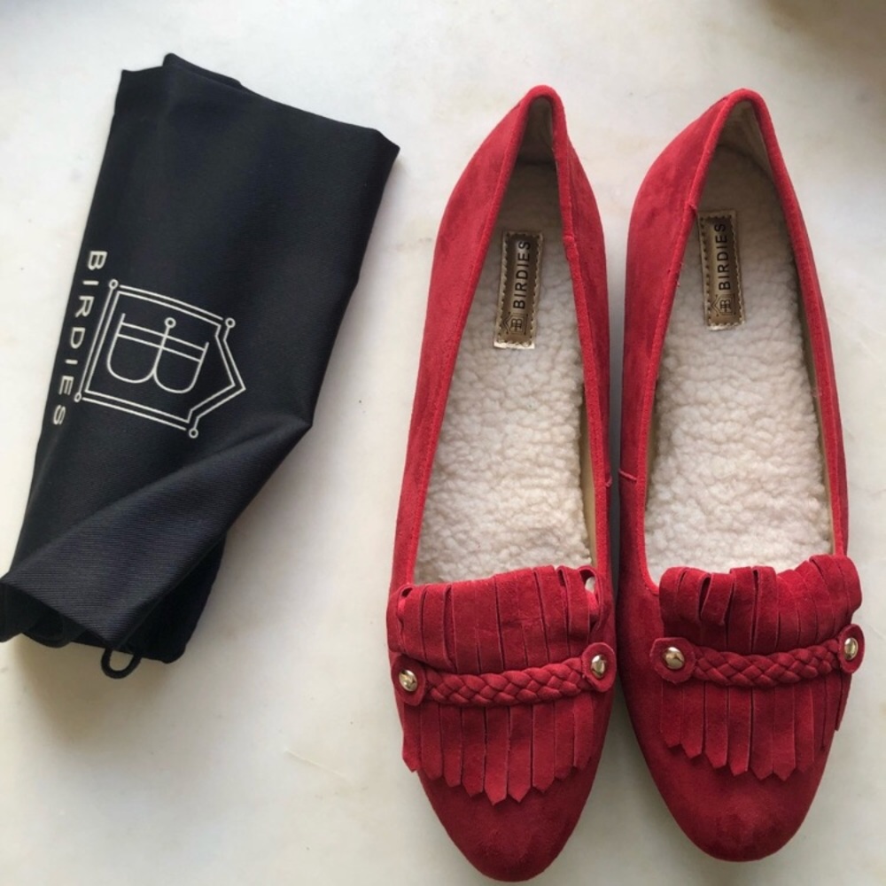 Red Birdie Loafers
